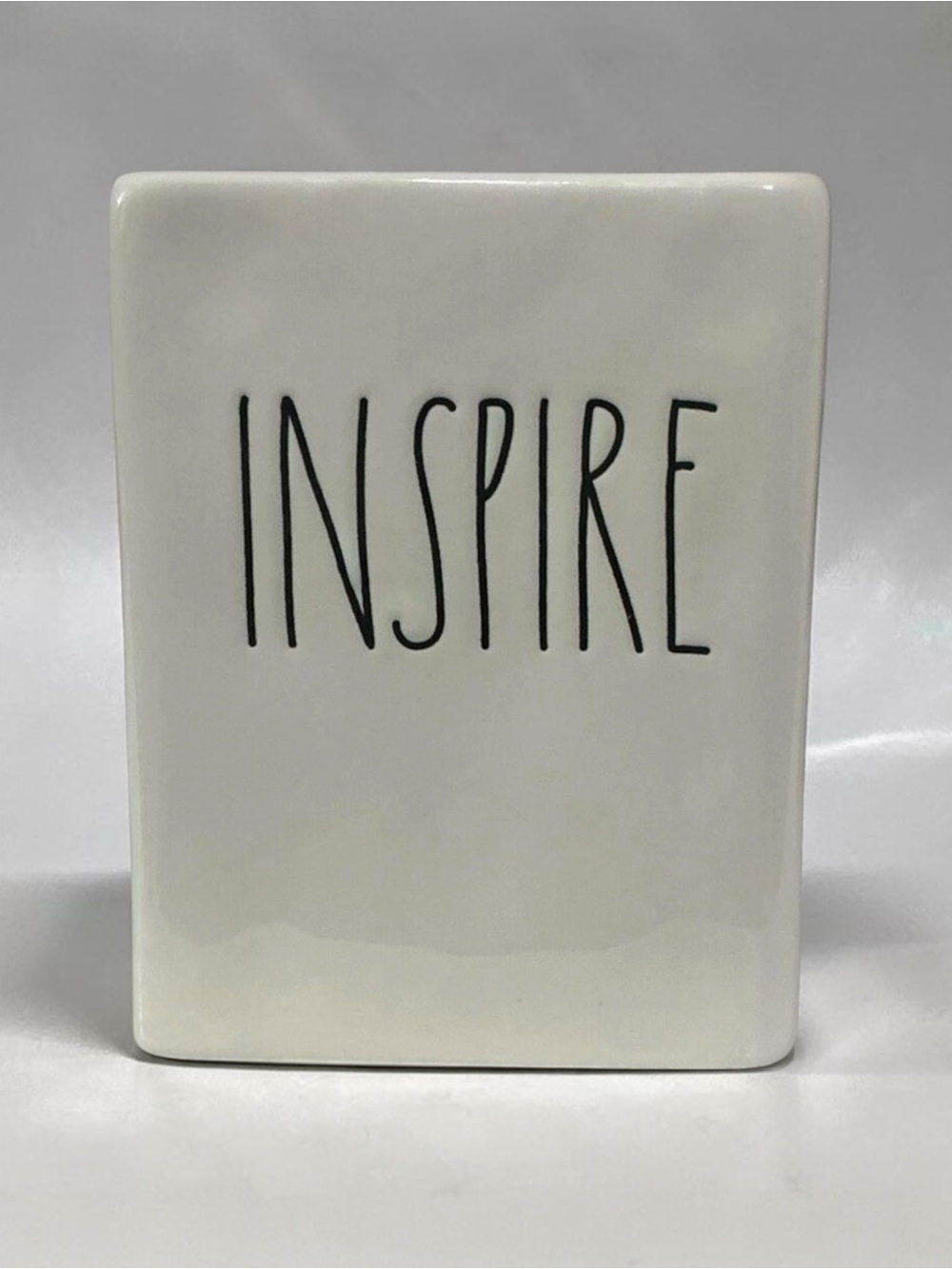 Rae Dunn Artisan Collection by Magenta Ceramic “Inspire” Pen and Pencil Holder